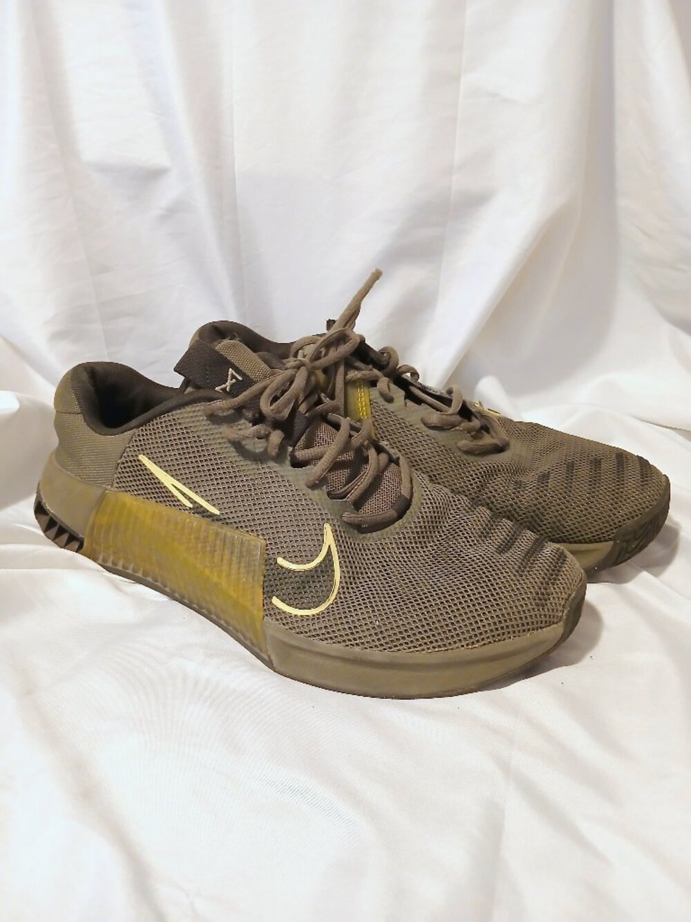 Nike Military Green Metcon Sneakers Shoes 12 Cross‑Training Performance Gym